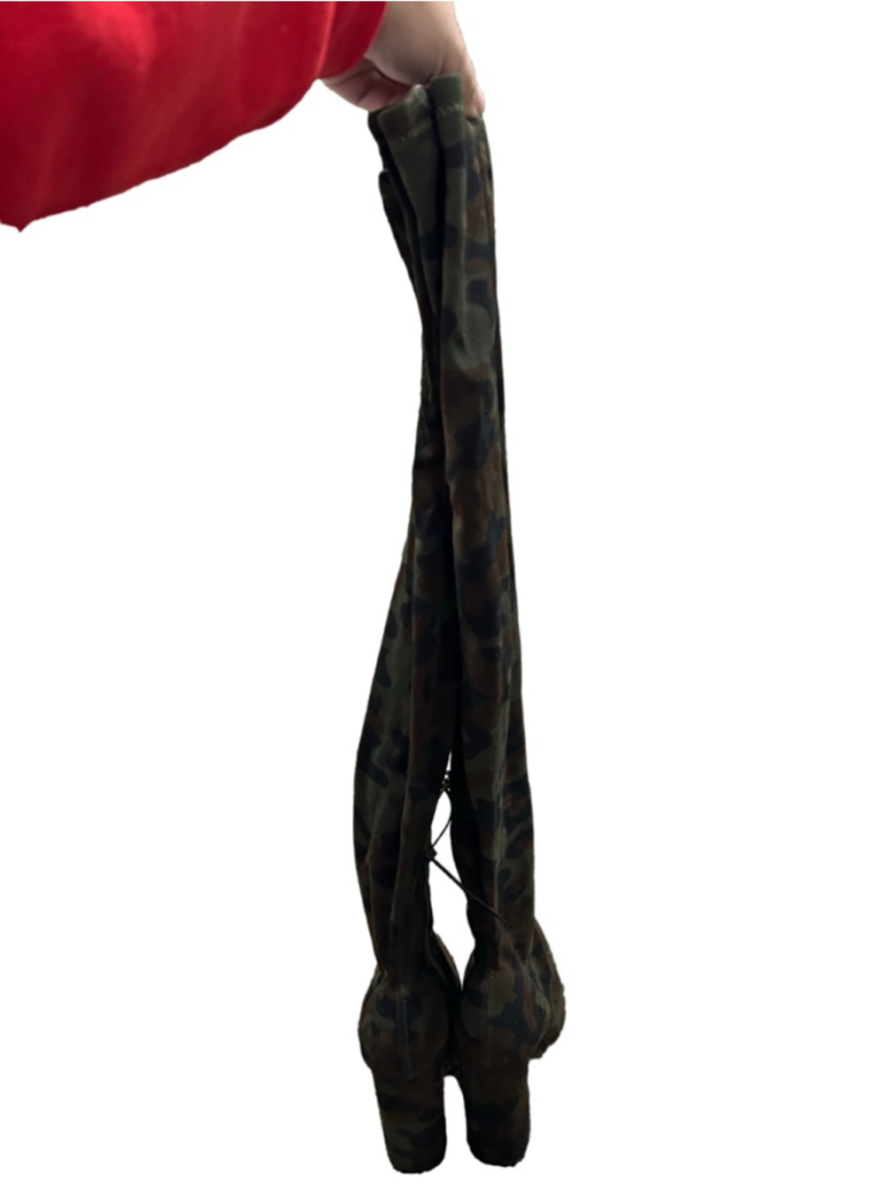 New without the box NY&Co Monia Over the knee boots in camouflage size 7 - Picture 5 of 7